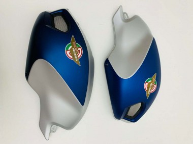 Purchase 2008-2012 Ducati Monster 696 796 1100 1100S Motorcycle Fairings - Dark Blue Silver Australia