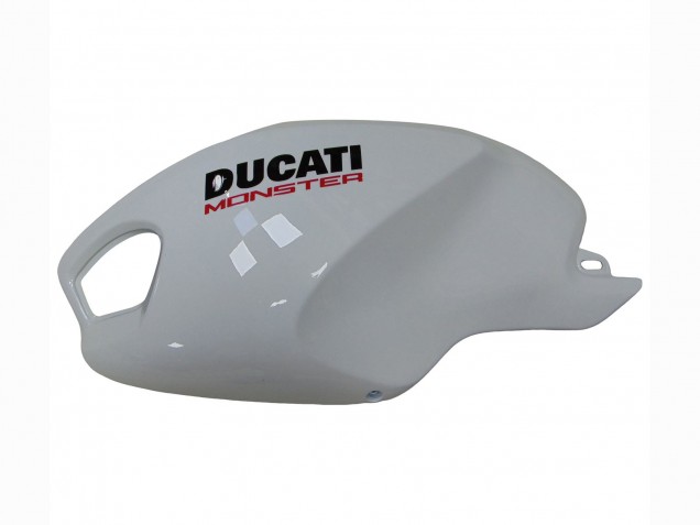 2008-2012 Ducati Monster 696 796 1100 1100S Motorcycle Fairings - White Red Glossy Black Australia