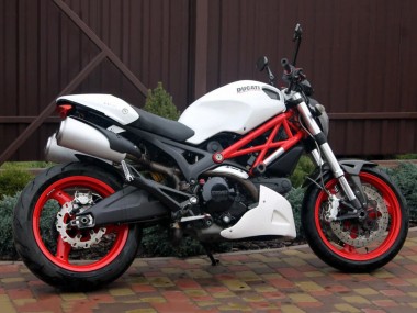 Purchase 2008-2012 Ducati Monster 696 796 1100 1100S Motorcycle Fairings - White Australia