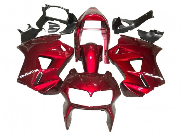 1998-2001 Honda VFR 800 Motorcycle Fairings - Red Australia