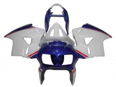 Purchase 1998-2001 Honda VFR 800 Motorcycle Fairings - White Blue Red Australia