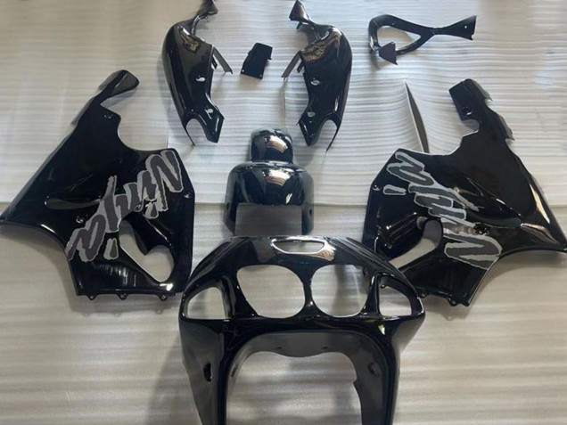 1996-2003 Kawasaki ZX7R Motorcycle Fairings - Glossy Black Australia