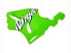 1996-2003 Kawasaki ZX7R Motorcycle Fairings - White Green Australia