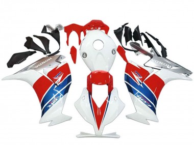 Purchase 2012-2016 Honda CBR1000RR Motorcycle Fairings - White Silver Blue Red Australia