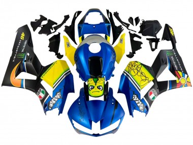 Purchase 2013-2026 Honda CBR600RR Motorcycle Fairings - Blue Yellow Matte Black Green Monster Shark Australia