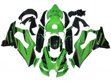 Purchase 2021-2025 Kawasaki ZX10R Motorcycle Fairings - Green Glossy Black Australia