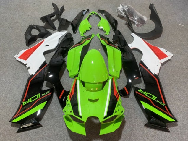 2021-2025 Kawasaki ZX10R Motorcycle Fairings - Green Black Orange White Australia
