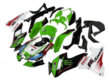 Purchase 2021-2025 Kawasaki ZX10R Motorcycle Fairings - Green Black White Red Blue Showr Elf Monster Australia