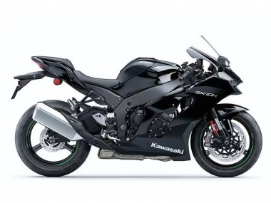 Purchase 2021-2025 Kawasaki ZX10R Motorcycle Fairings - Black White Green Decal Australia