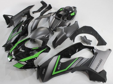 Purchase 2021-2025 Kawasaki ZX10R Motorcycle Fairings - Grey Green Black Australia