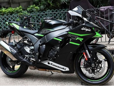 Purchase 2021-2026 Kawasaki ZX10R Motorcycle Fairings - Black Green White Australia
