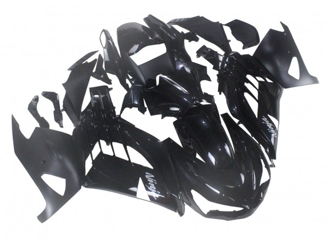 2012-2024 Kawasaki ZX14R ZZR1400 Motorcycle Fairing - Glossy Black Matte Black White Ninja Australia