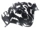 2012-2024 Kawasaki ZX14R ZZR1400 Motorcycle Fairing - Glossy Black Matte Black White Ninja Australia