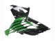 2012-2024 Kawasaki ZX14R ZZR1400 Motorcycle Fairings - Green Glossy Black Stripe Australia