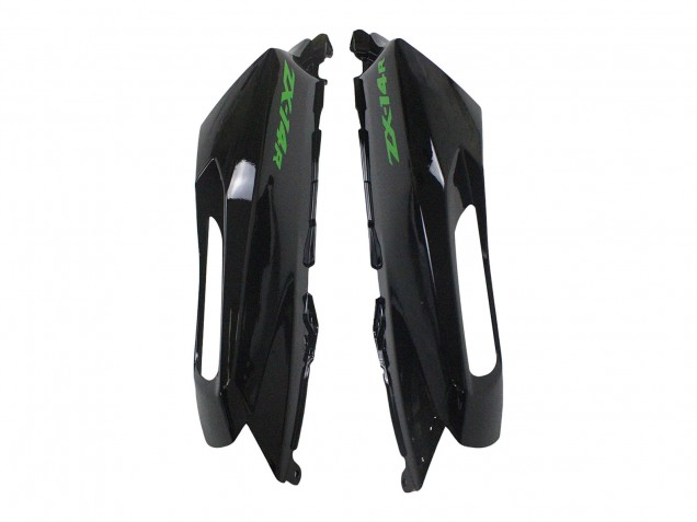 2012-2024 Kawasaki ZX14R ZZR1400 Motorcycle Fairing Kits - Green Glossy Black Australia