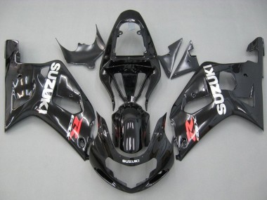 Purchase 2001-2003 Suzuki GSXR 600 / GSXR 750 Motorcycle Fairings - Glossy Black Red White Australia