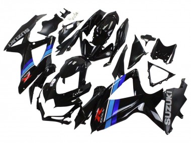 Purchase 2008-2010 Suzuki GSXR 600 / GSXR 750 Motorcycle Fairings - Glossy Black Blue Australia
