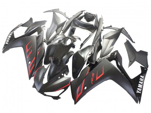2015-2018 Yamaha YZF R3/R25 Motorcycle Fairings - Glossy Black Matte Black Red Australia