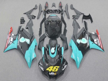 Purchase 2019-2021 Yamaha YZF R3/R25 Motorcycle Fairings - Light Blue Red Black Petronas 46 Australia