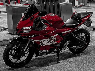 Purchase 2019-2021 Yamaha YZF R3/R25 Motorcycle Fairings - Dark Red White Silver Black Valsir Australia