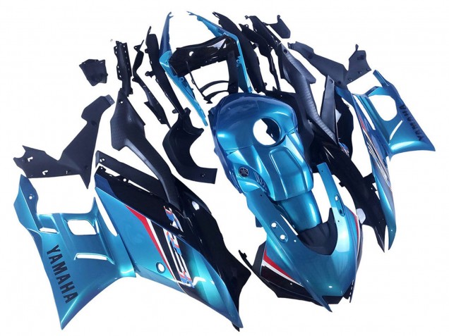 2022-2024 Yamaha YZF R3/R25 Motorcycle Fairing - Blue White Red Black Australia