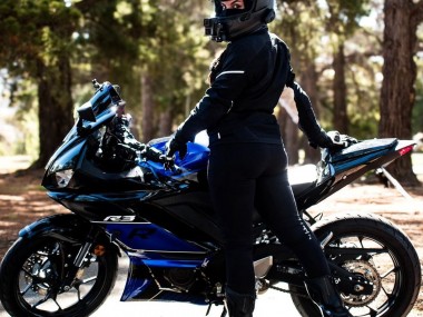 Purchase 2022-2024 Yamaha YZF R3/R25 Motorcycle Fairings - Blue Glossy Black Australia
