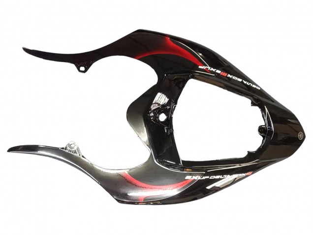2004-2006 Yamaha YZF 1000 R1 Motorcycle Fairings - Glossy Black Red Flame Australia