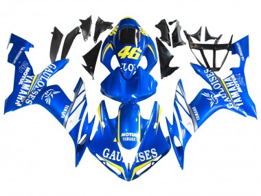 Purchase 2004-2006 Yamaha YZF 1000 R1 Motorcycle Fairings - Blue White Yellow Motul Gauloises 46 Australia
