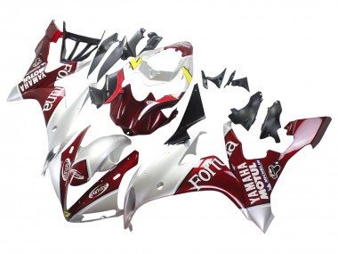 Purchase 2004-2006 Yamaha YZF 1000 R1 Motorcycle Fairings - Silver Red Fortuna Motul Australia