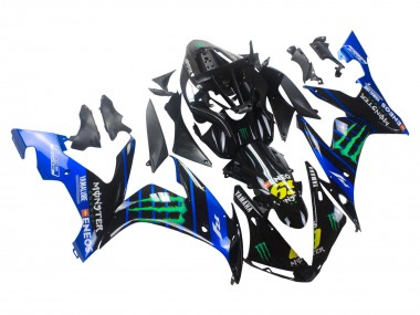 Purchase 2004-2006 Yamaha YZF 1000 R1 Motorcycle Fairings - Blue Black Yellow Green Monster Yamalube ENEOS 69 Australia