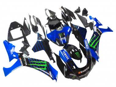 Purchase 2020-2025 Yamaha YZF 1000 R1 Motorcycle Fairings - Blue Black Green Black ENEOS Monster Australia
