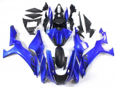 Purchase 2020-2025 Yamaha YZF 1000 R1 Motorcycle Fairings - Blue Matte Black Australia