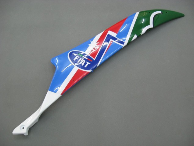 2006-2007 Yamaha YZF 600 R6 Motorcycle Fairings - Blue Green White Red Dunlop Michelin Motul Australia