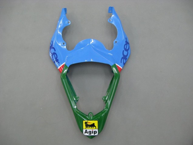 2006-2007 Yamaha YZF 600 R6 Motorcycle Fairings - Blue Green White Red Dunlop Michelin Motul Australia