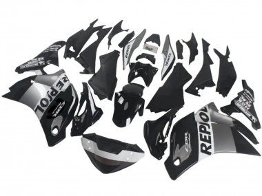 Purchase 2011-2015 Honda CBR250RR Motorcycle Fairings - Silver White Glossy Black Repsol Australia