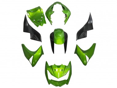 Purchase 2003-2006 Kawasaki Z1000 Motorcycle Fairing - Green Glossy Black Australia