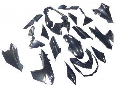 Purchase 2010-2013 Kawasaki Z1000 Motorcycle Fairings - Black Carbon Fiber Australia