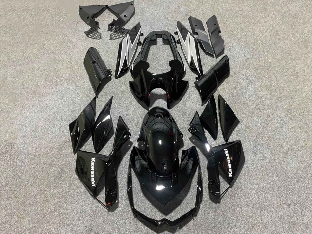 2010-2013 Kawasaki Z1000 Motorcycle Fairings - Glossy Black White Australia