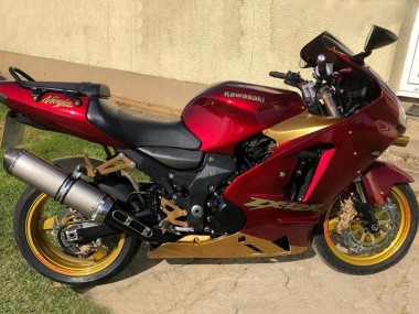 Purchase 2000-2001 Kawasaki ZX12R Motorcycle Fairings - Red Gold Australia