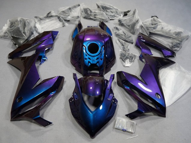 2021-2023 Honda CBR650R Motorcycle Fairings - Chameleon Blue Purple Australia