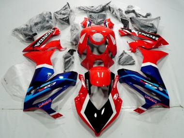 Purchase 2021-2023 Honda CBR650R Motorcycle Fairings - Red Blue HRC Australia