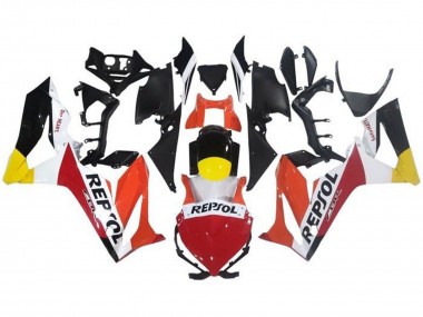 Purchase 2021-2023 Honda CBR650R Motorcycle Fairings - Orange White Red Yellow Glossy Black Repsol Australia