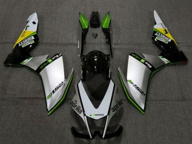 Purchase 2009-2015 Aprilia RSV4 1000 Motorcycle Fairings - Silver Black Green Yellow Australia