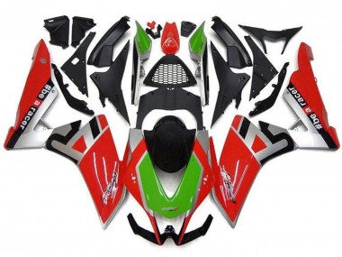 Purchase 2009-2015 Aprilia RSV4 1000 Motorcycle Fairings - Red Silver Green Black Australia