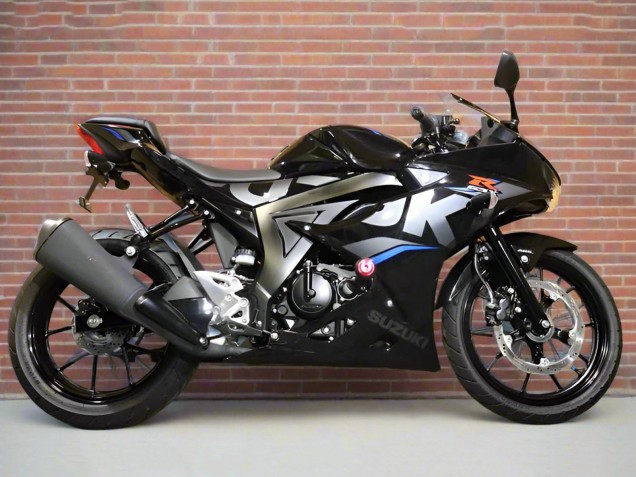 2017-2025 Suzuki GSXR125 Motorcycle Fairings - Black Silver Blue Australia