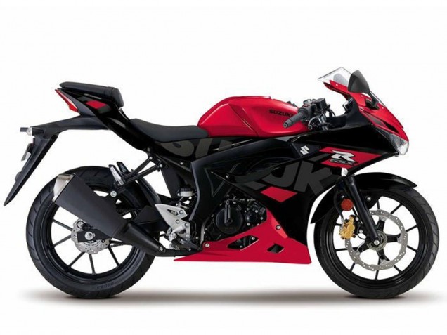 2017-2025 Suzuki GSXR125 Motorcycle Fairings - Red Black Australia