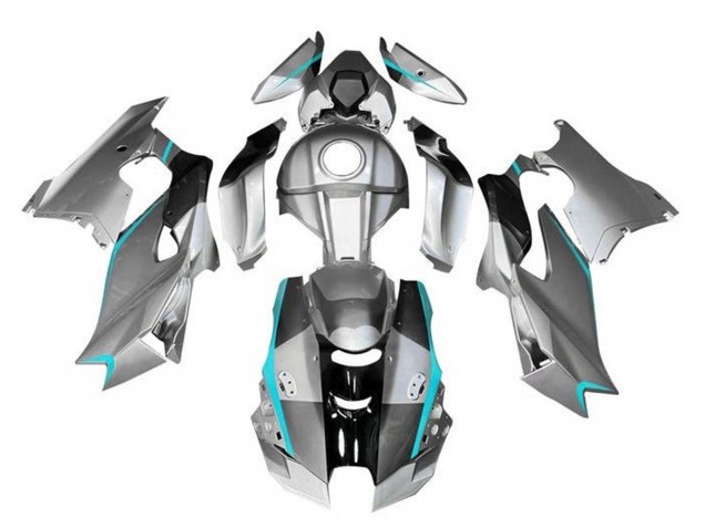 2021-2025 Kawasaki ZX10R Motorcycle Fairings - Silver Grey Black Blue Australia