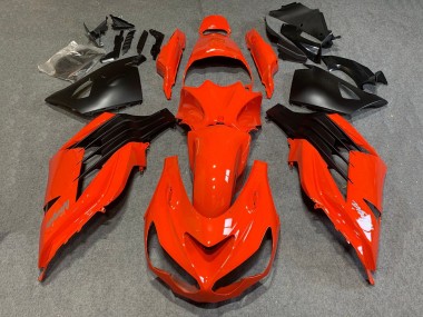 Purchase 2006-2011 Kawasaki ZX14R ZZR1400 Motorcycle Fairings - Red Matte Black Australia