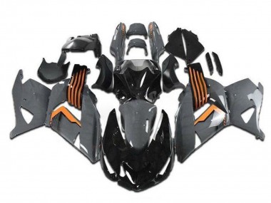 Purchase 2006-2011 Kawasaki ZX14R ZZR1400 Motorcycle Fairings - Grey Orange Black Australia