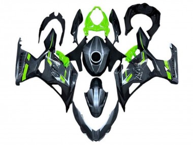 Purchase 2018-2024 Kawasaki Ninja 400 Motorcycle Fairings - Green Grey Australia